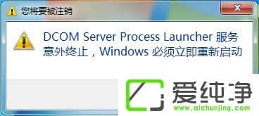 Win7ʾDcom Server Process Launcher(w)Kֹôk