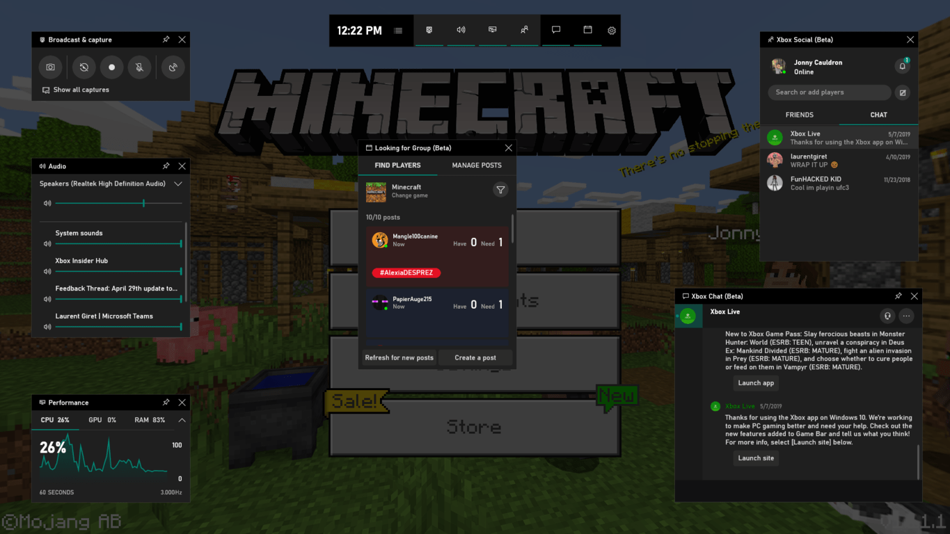 Windows10ԣXbox֧@ʾr(sh)