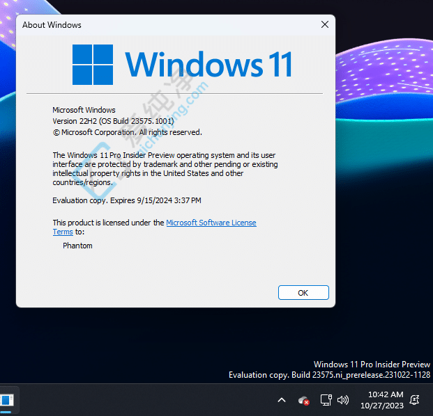 Win11 Build 23575 A(y)[_(ki)C(j)ֆ Copilot